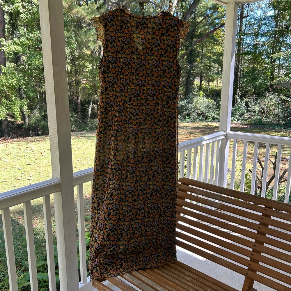 Spenser Jeremy Multicolor Floral Maxi Dress - Picture 4 of 4